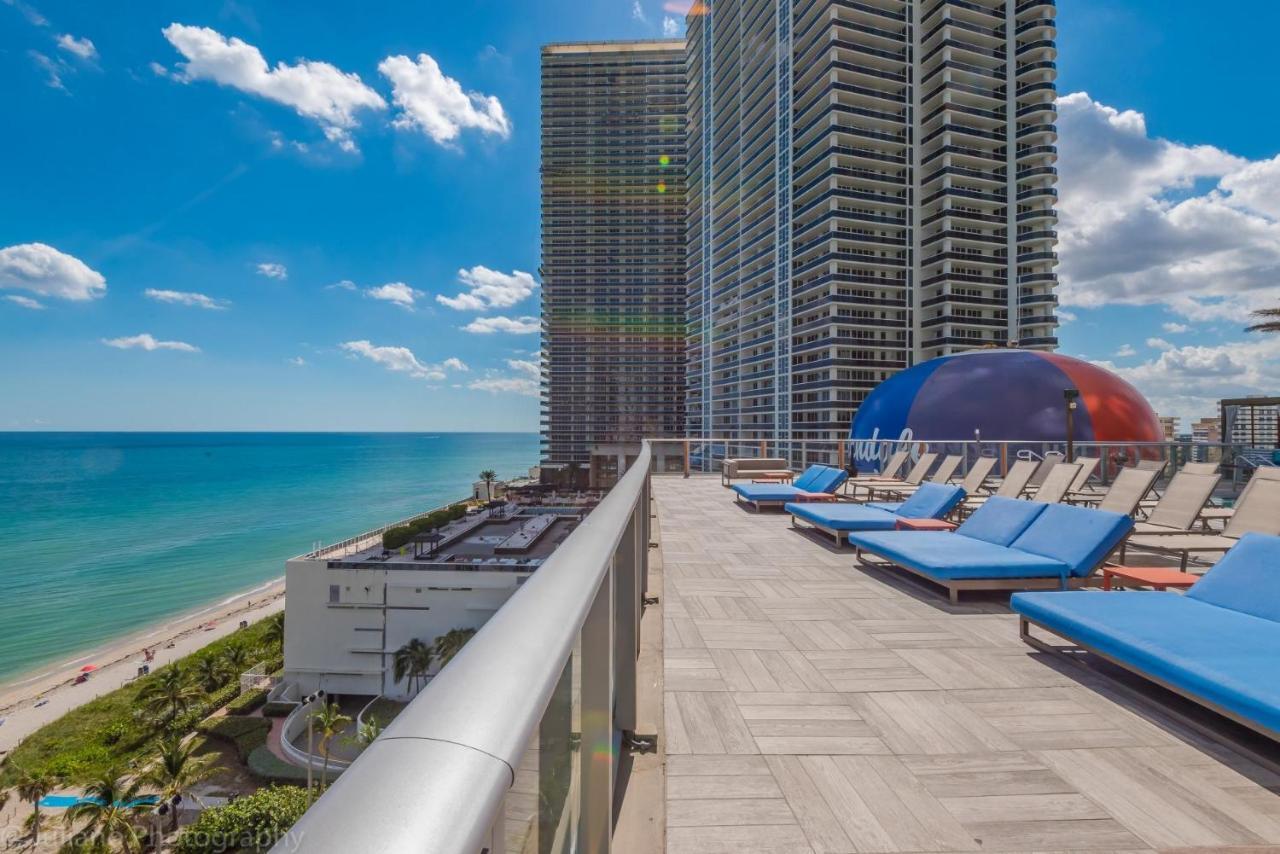Ocean View 1 Bed On The Beach 19Th Floor Hollywood 할렌데일비치 외부 사진