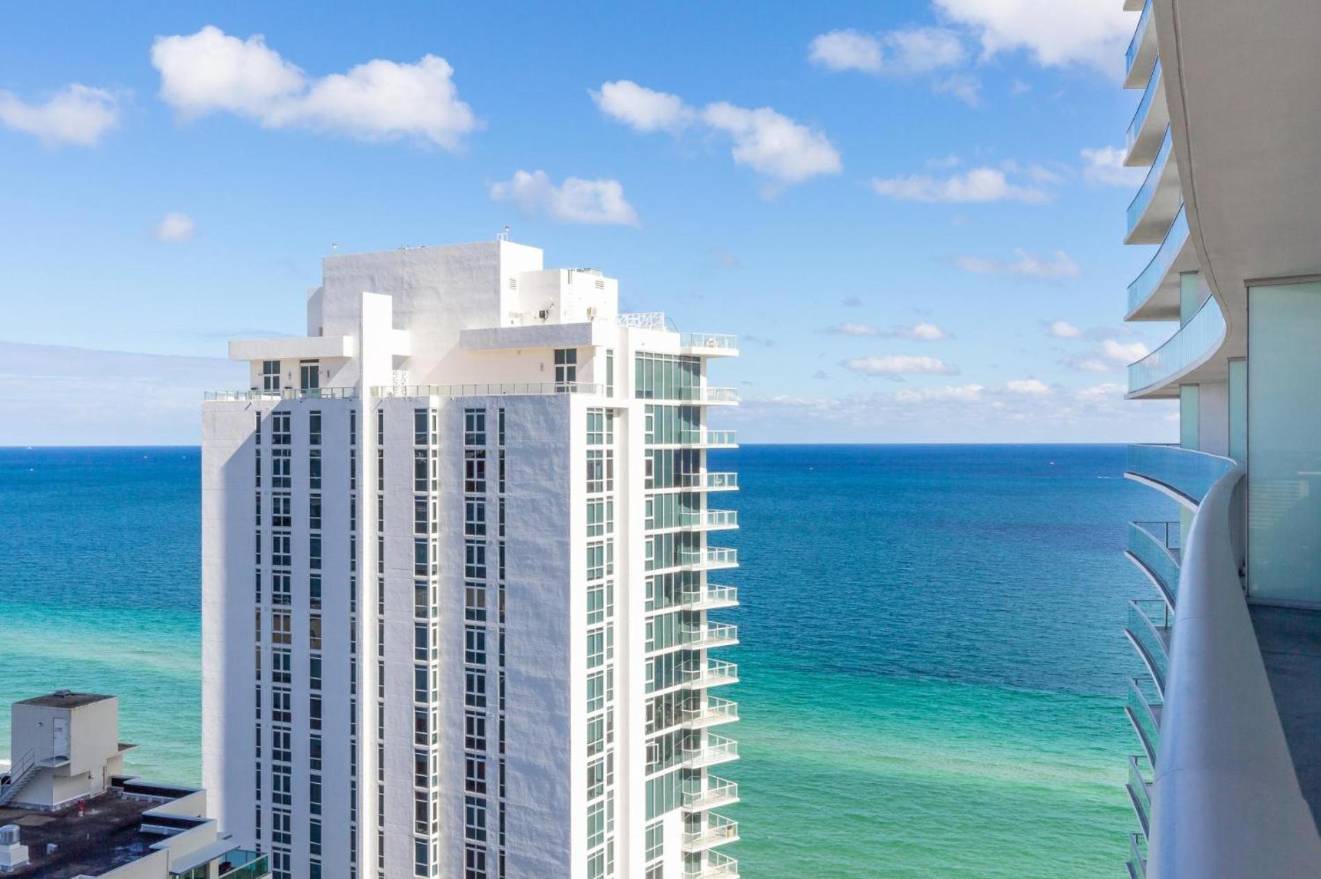 Ocean View 1 Bed On The Beach 19Th Floor Hollywood 할렌데일비치 외부 사진